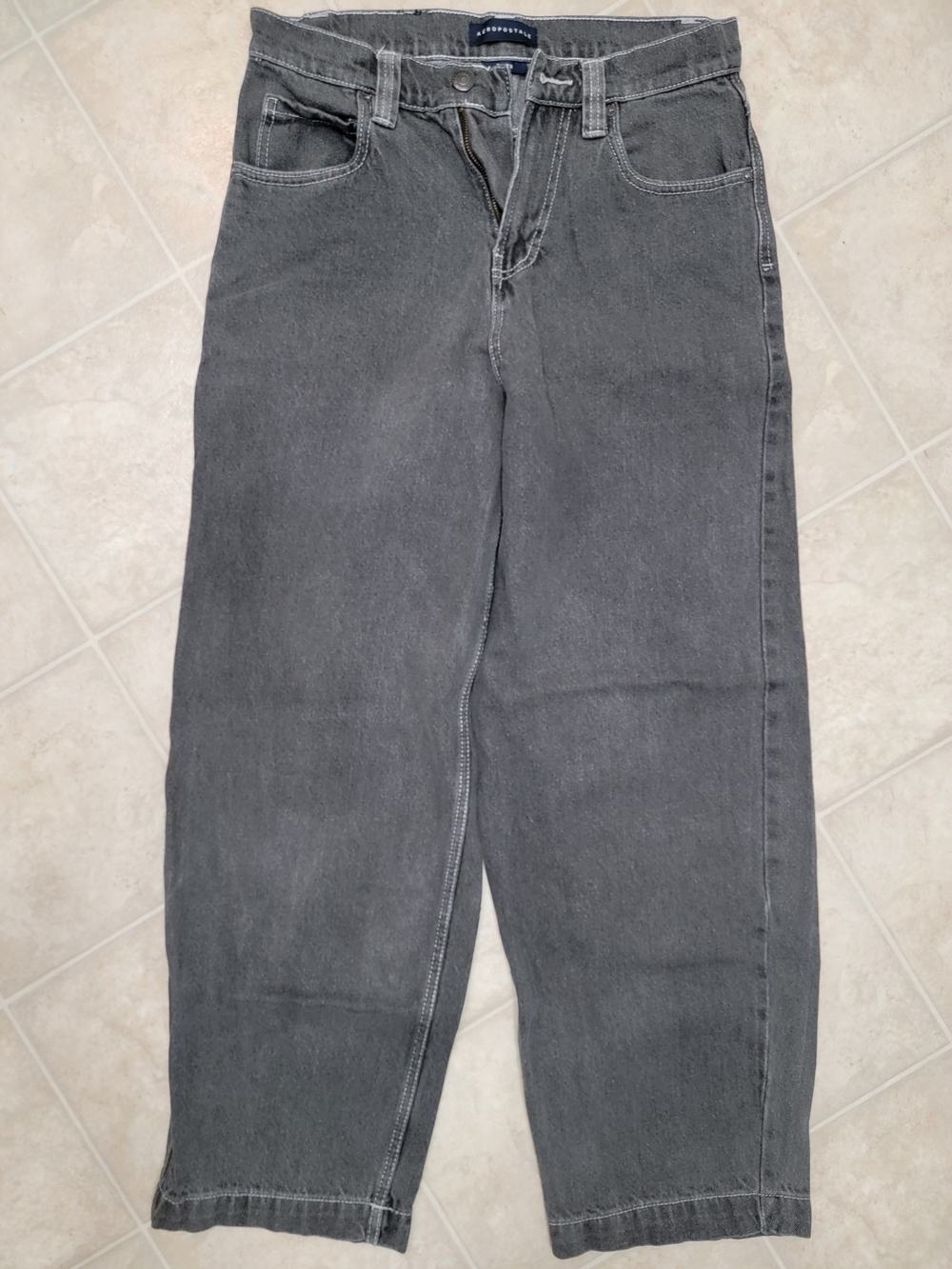 Aeropostale Gray Skater Jeans